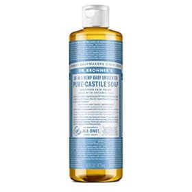 DR Baby-Unscented Pure-Castile Liquid Soap 946ml