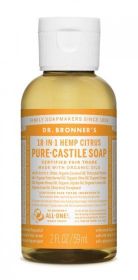 **Dr Bronner Citrus Orange Pure-Castile Liquid Soap 60ml