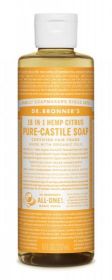 Dr Bronner Citrus Orange Pure-Castile Liquid Soap 237ml