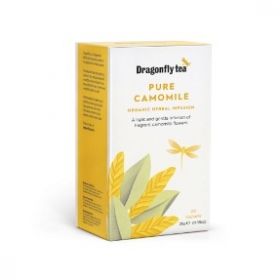 Dragonfly Organic Pure Camomile Infusion Tea 25g (20's) x4