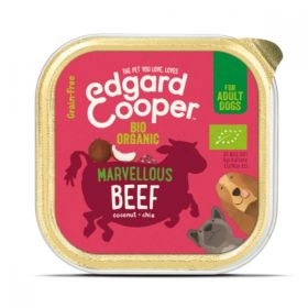 Edgard & Cooper Organic Beef With Coconut & Chia 100g