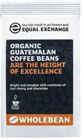 Equal Exchange Organic Guatemalan Coffee Beans 227g x8