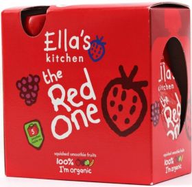 Ella's Kitchen Smoothie Fruit (Org) Red One Multipack 90g