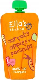 Ella's Kitchen S1 Carrots Apples Parsnip 120g