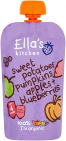 Ella's Kitchen S1 Sweet Potato Apple Pumpkin Blueberry 120g