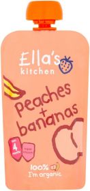 Ella's Kitchen S1 Peaches Bananas 120g