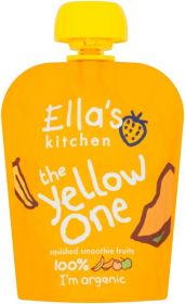 Ella's Kitchen Smoothie Fruit (Org) Yellow One 90g