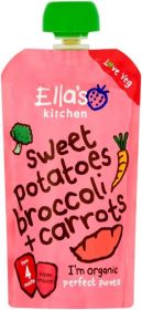 Ella's Kitchen S1 Sweet Potato Broccoli Carrot 120g