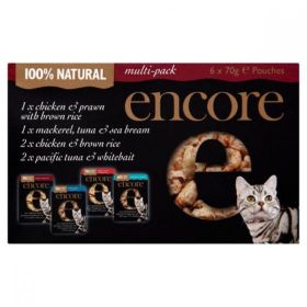 Encore Cat Food Mixed Multipack (Pouch) (70g x 6)