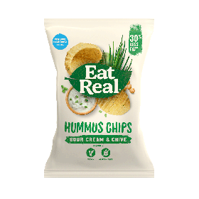 Eat Real Hummus Sour Cream & Chive Chips 25g