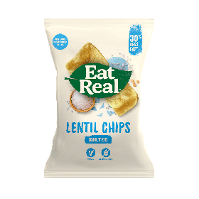 Eat Real Lentil Sea Salt Chips 22g