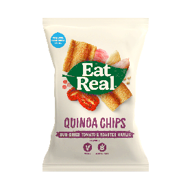 Eat Real Quinoa Sundried Tomato & Garlic Chips 22g