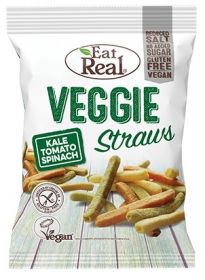 Eat Real Kale, Tomato, Spinach and Potato Veggie Straws 113g x10