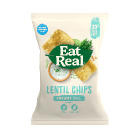 Eat Real Creamy Dill Lentil Chips 40g