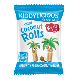 * Kiddylicious Original Coconut Rolls 54.4g (8's)