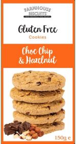 Farmhouse Biscuits Gluten Free Choc Chip & Hazelnut 150g