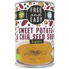 Free & Easy ORG Sweet Potato & Chia Seed Soup 400g