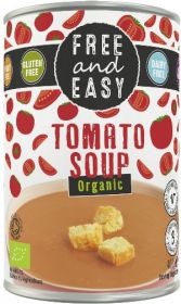 Free & Easy ORG Tomato Soup 400g