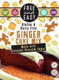 Free & Easy Gluten & Dairy Free Ginger Cake Mix 350g