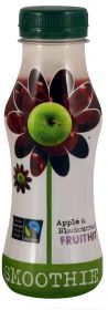 Fruit Hit Fair Trade Apple & Blackcurrant Smoothie (12x250ml)