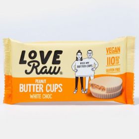 Love Raw White Chocolate Peanut Butter Cups 34g