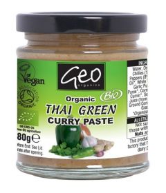 Geo Organics Thai Red Curry Paste 180gx6