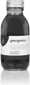 Georganics Activated Charcoal Oilpulling Mouthwash 300ml x10