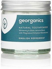 Georganics Org English Peppermint Toothpowder 60ml
