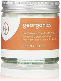 Georganics Red Mandarin Natural Toothpowder 60ml x10