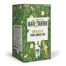 Heath & Heather ORG Pure Green Tea 40g (20s)