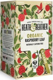 Heath & Heather ORG Raspberry Leaf Tea 30g (20s)