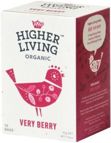 Higher Living ORG Very Berry Tea 33g (15's)