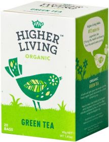 Higher Living ORG Green Tea 40g (20's)