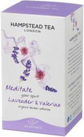 **Hampstead Organic Lavender & Valerian Herbal Infusion Tea (individually wrapped) 20g