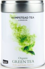 Hampstead Tea Organic Earl Grey Leaf Tea - Tin 100g x6