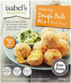Isabel's Free From Dough Balls Mix 125g x8