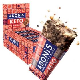 ADONiS Low Sugar Pecan, Hazelnut & Cocoa Keto Nut Bar 35g