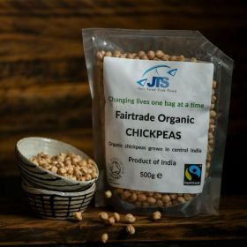 Nature Bio Fairtrade & Organic Chickpeas 500g