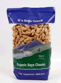 It's Soya Good Organic Soya Chunks 150g x6