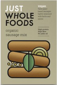 Just Wholefoods ORG Vegan Sausage Mix 125g