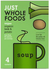 Just Wholefoods ORG Vegan Leek & Potato Soup 17g (x1)