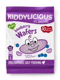 Kiddylicious Blueberry Wafers Maxi Bag 40g (10s)