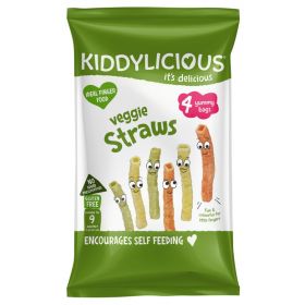 Kiddylicious Veggie Straws Multipack 48g (4s)