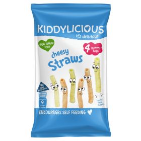 Kiddylicious Cheesy Straws Multipack 48g (4s)
