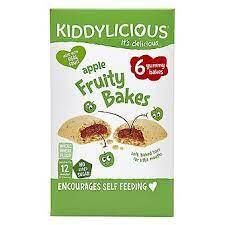 **Kiddylicious Apply Fruity Bakes 132g (6's)