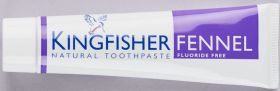 Kingfisher Toothpaste Fennel fluoride-free 12x100ml