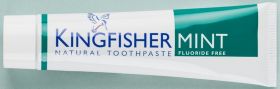 Kingfisher Toothpaste Mint fluoride-free 12x100ml