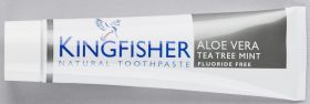 Kingfisher Toothpaste Aloe Vera/Tea Tree Mint 12x100ml