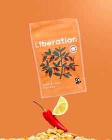 Liberation Foods CIC Chilli & Lime Cashew Nuts 90g