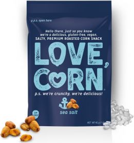 1002 - Love Corn Premium Sea Salt Crunchy Corn 45g x10